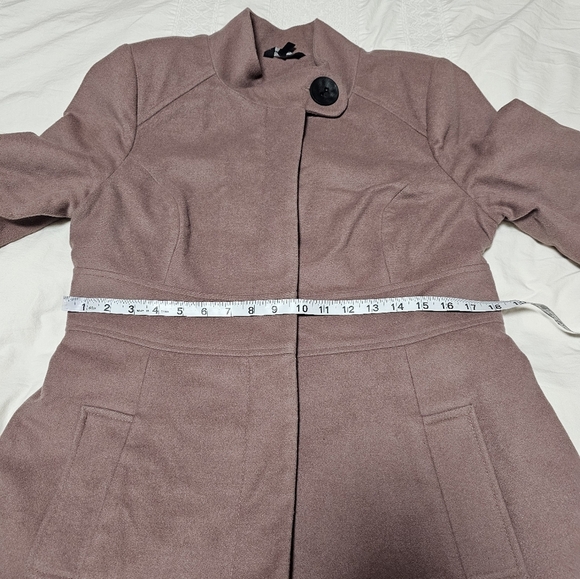 Le Chateau Pink Wool coat - sz Med - Picture 14 of 14